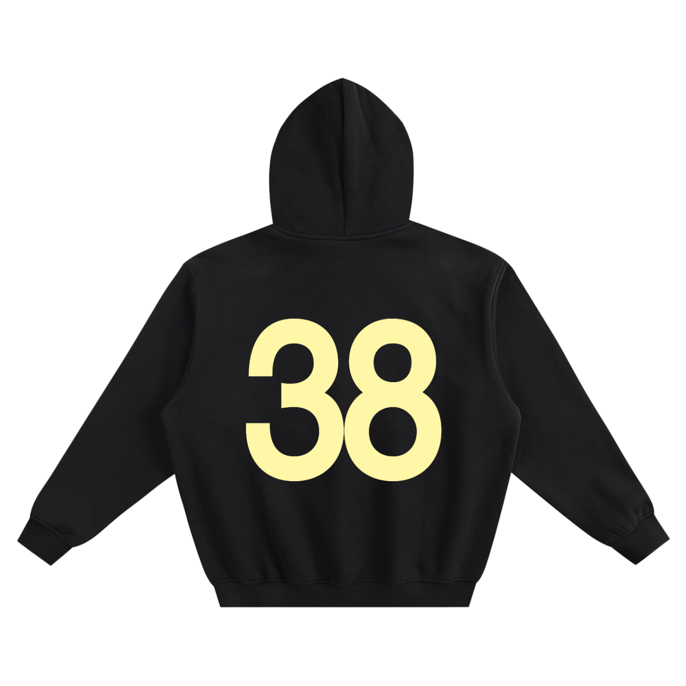No. 38 Mellow Yellow Oversized Hoodie